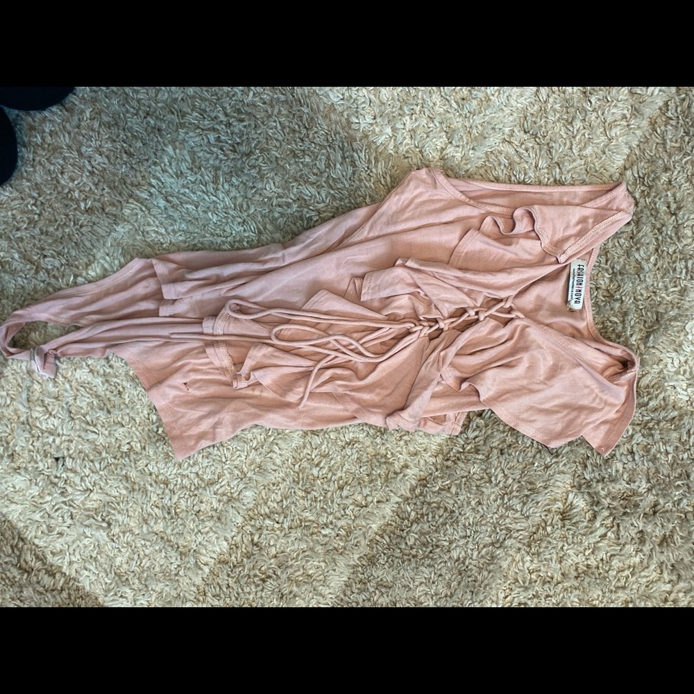 Pink bodysuit